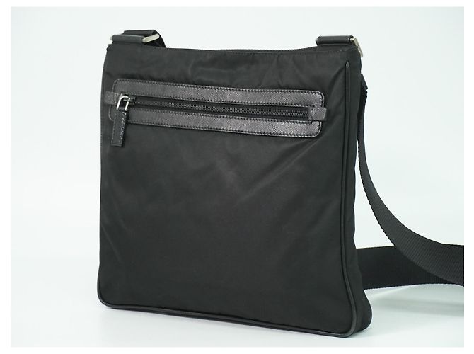 Prada Flacher Messenger Bag Tessuto Klein - Ansicht 2