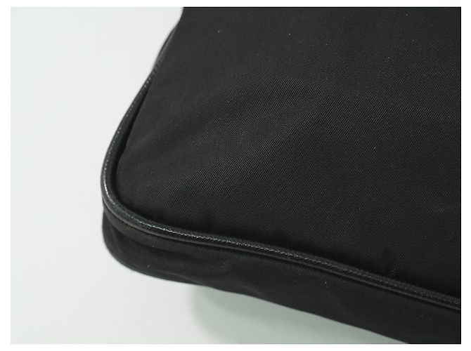 Prada Flacher Messenger Bag Tessuto Klein - Ansicht 7