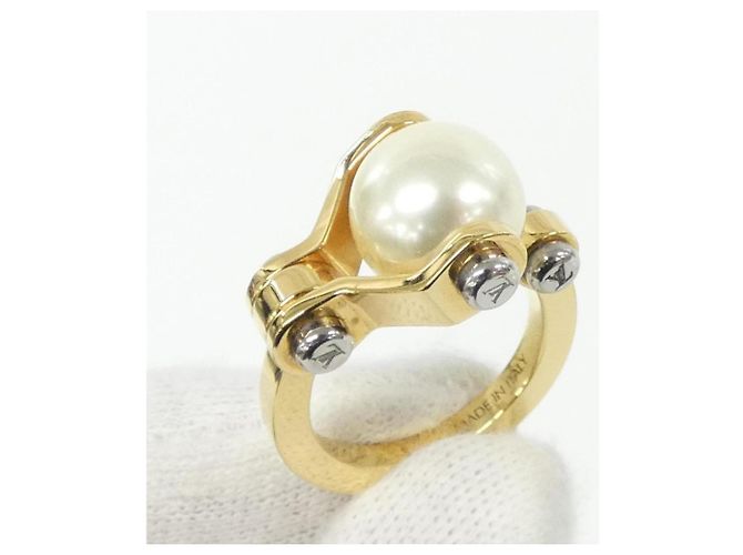 Anello Piccolo Pearl LV Speedy di Louis Vuitton Bianco - Ansicht 3