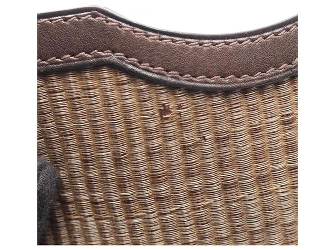 Borsa a Spalla Onimetou Hermès Marrone - vista 10