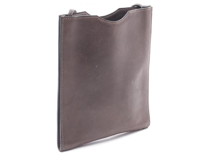Borsa a Spalla Onimetou Hermès Marrone - vista 2