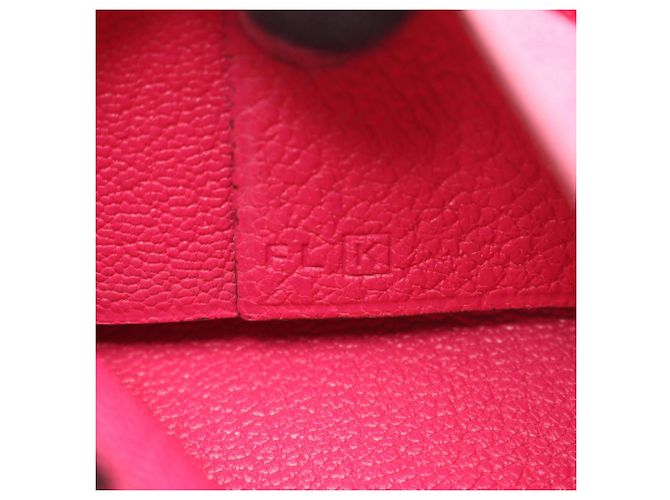Monedero Calvi de Hermès Rosa - vista 6