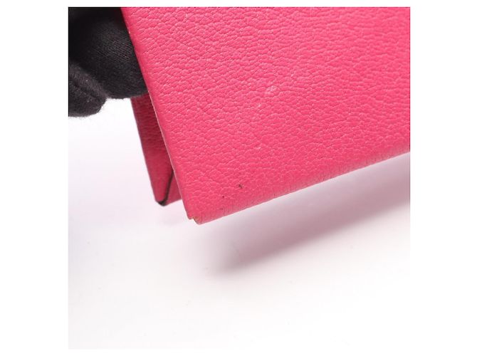 Monedero Calvi de Hermès Rosa - vista 9