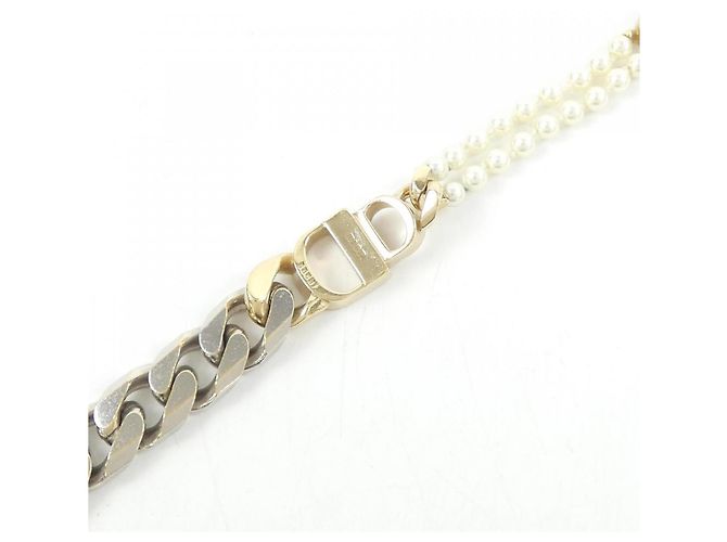 Bracciale Charm Dior SACAI Christian Dior Argento Bianco - vista 2