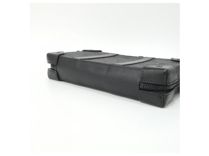 Borsa a spalla portafoglio Soft Trunk Monogram Taurillon Louis Vuitton Nero - vista 2
