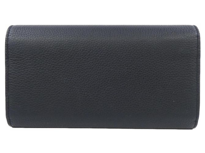 Christian Dior Long Bill Wallet Black - view 2