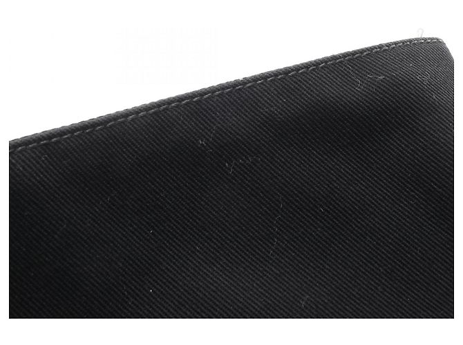 Prada Drill Tote Bag Schwarz Canvas - Ansicht 8