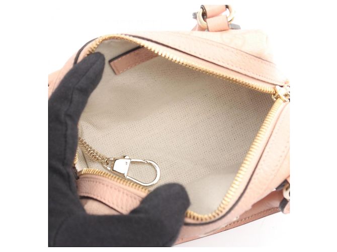 Borsa Gucci Ophidia Sherry Line GG Supreme Rosa - vista 3