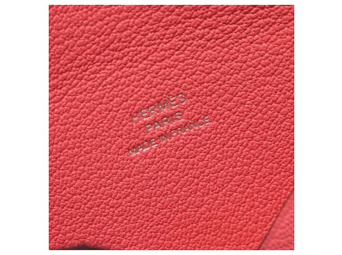 Monedero Calvi Rosa Azalea de Hermès - vista 5