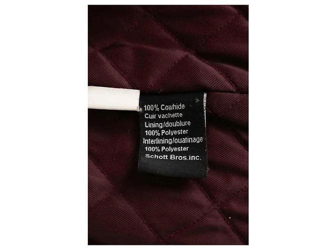 Schott Schwarze Lederjacke - Ansicht 7