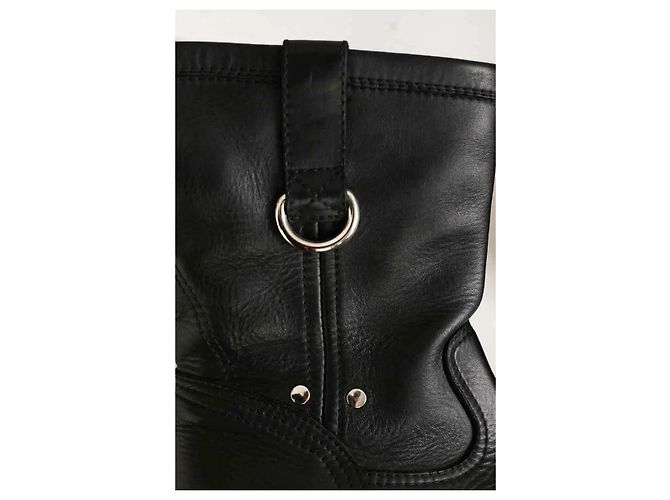 Autre Marque Black leather boots - view 5
