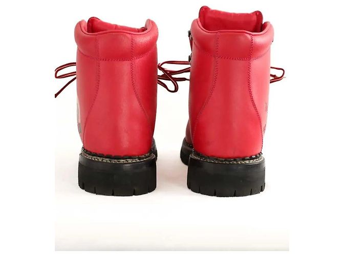 Gucci Red leather boots - view 2