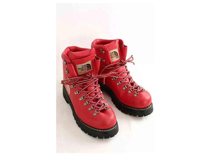 Gucci Red leather boots - view 3