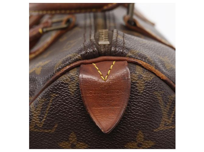 LOUIS VUITTON Borsa a Mano Monogram Speedy 30 M41526 LV Auth 164596 Monogramma - vista 18