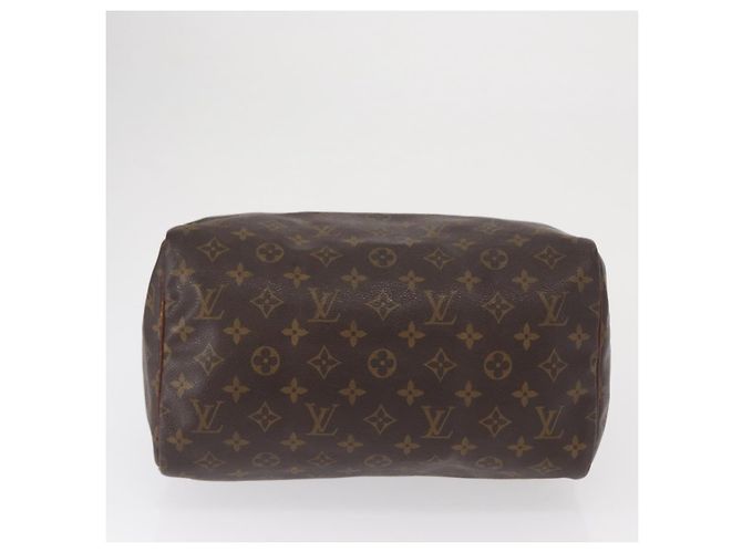 LOUIS VUITTON Borsa a Mano Monogram Speedy 30 M41526 LV Auth 164596 Monogramma - vista 5