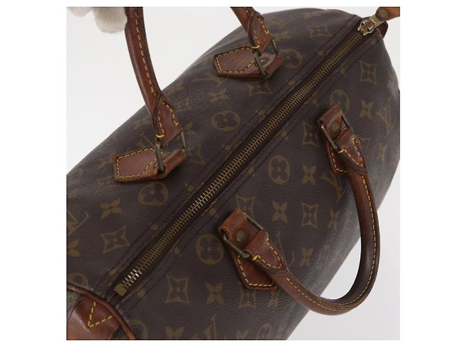 LOUIS VUITTON Borsa a Mano Monogram Speedy 30 M41526 LV Auth 164596 Monogramma - vista 6
