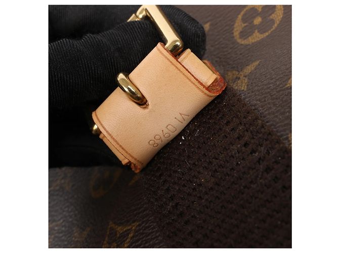 Borsa da viaggio Satellite 60 in tela Monogram Louis Vuitton marrone Beige - vista 11