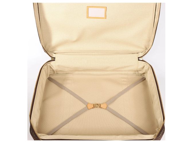 Borsa da viaggio Satellite 60 in tela Monogram Louis Vuitton marrone Beige - vista 12