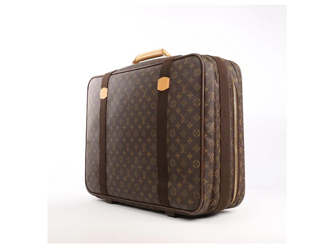 Borsa da viaggio Satellite 60 in tela Monogram Louis Vuitton marrone Beige - vista 3