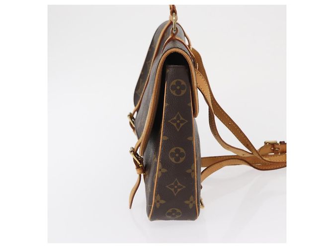 Louis Vuitton Marelle Rucksack aus Monogramm-Canvas Braun - Ansicht 3