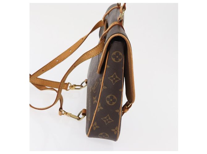 Louis Vuitton Marelle Rucksack aus Monogramm-Canvas Braun - Ansicht 4