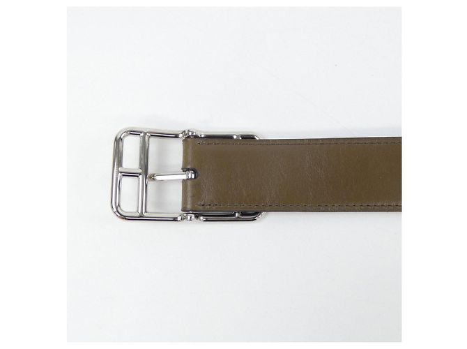 Cinto reversível Hermès Cape Cod 32 Marrom Preto - vista 3