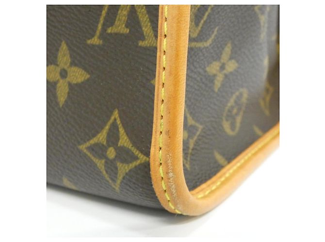 Borsa a Spalla Popincourt Monogram Louis Vuitton Marrone - vista 6