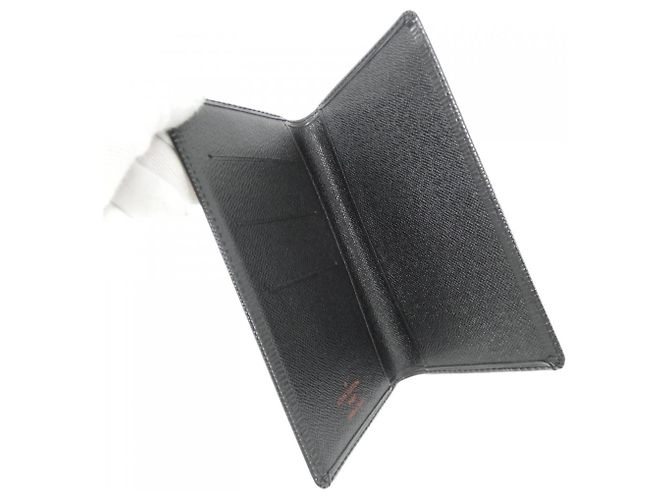 Louis Vuitton Epi Agenda Poche Organizer Black - view 3