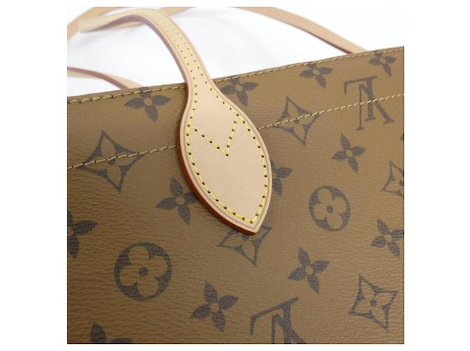 Borsa Louis Vuitton Monogram Videotape Carry It Marrone - vista 4