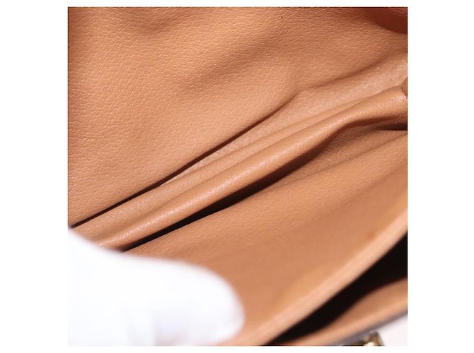 Céline Celine Vintage Macadam Canvas et Cuir Marron - vue 5