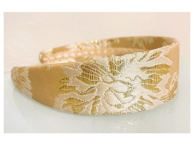 Cerchietto gioiello per capelli DOLCE & GABBANA beige-oro inserti pizzo avorio D'oro Crema - vista 11