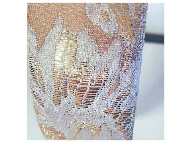 Cerchietto gioiello per capelli DOLCE & GABBANA beige-oro inserti pizzo avorio D'oro Crema - vista 6