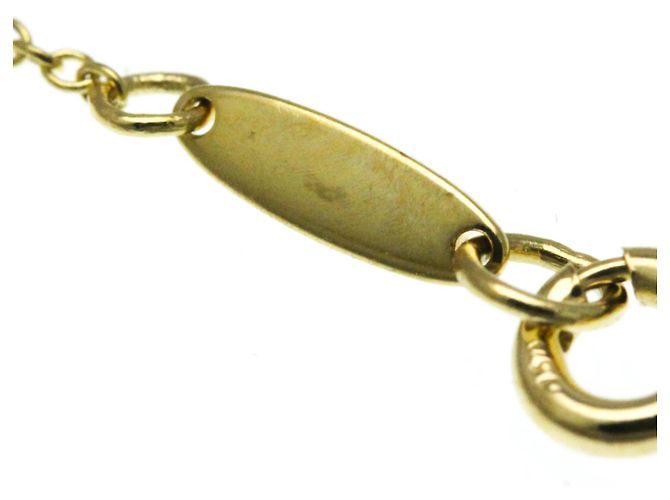 Tiffany & Co Collana in Cristallo Tiffany Open Heart Lock D'oro - vista 10