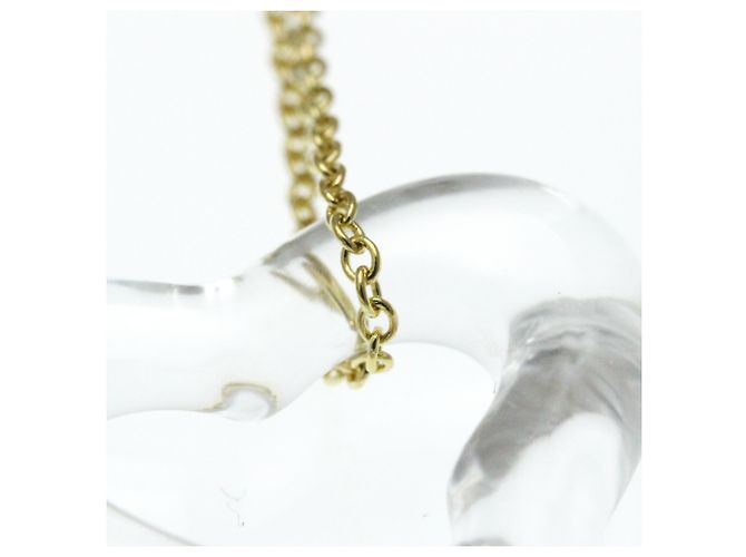 Tiffany & Co Collana in Cristallo Tiffany Open Heart Lock D'oro - vista 5