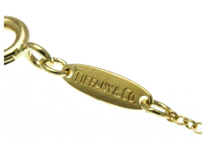 Tiffany & Co Collana in Cristallo Tiffany Open Heart Lock D'oro - vista 6
