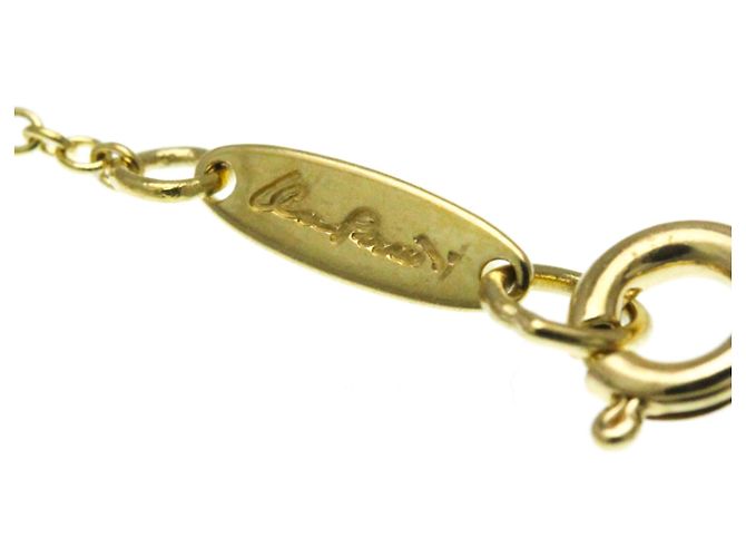 Tiffany & Co Collana in Cristallo Tiffany Open Heart Lock D'oro - vista 7