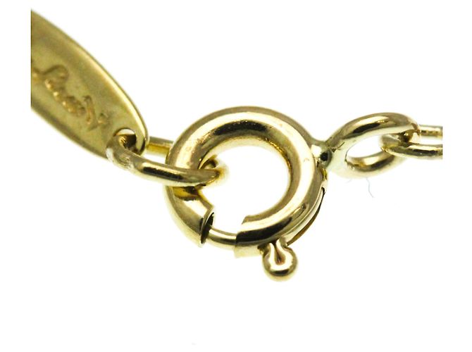 Tiffany & Co Collana in Cristallo Tiffany Open Heart Lock D'oro - vista 8