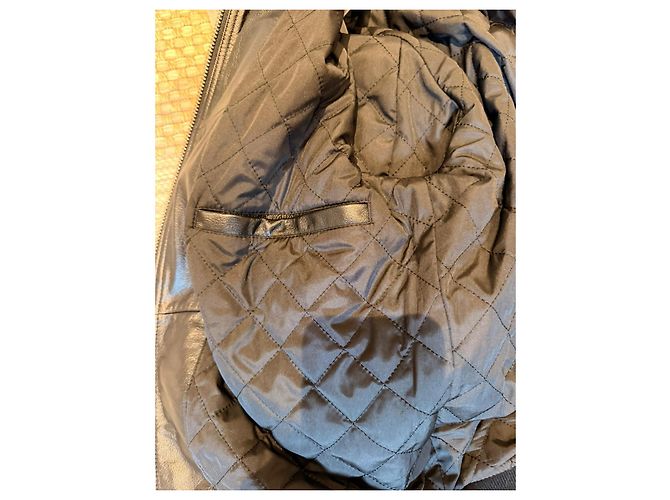 Tom Ford Schwarze Lederfliegerjacke - Ansicht 4