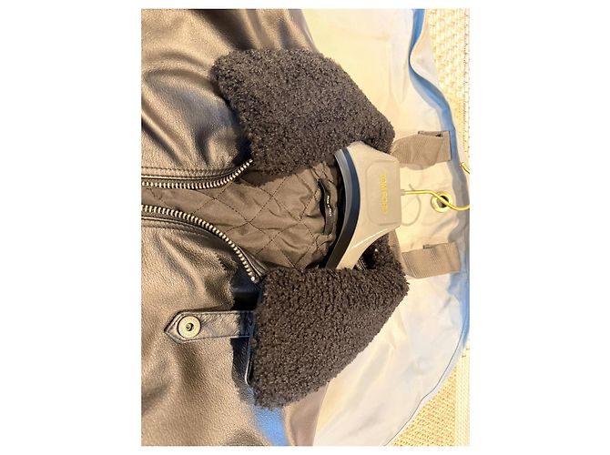 Tom Ford Schwarze Lederfliegerjacke - Ansicht 8