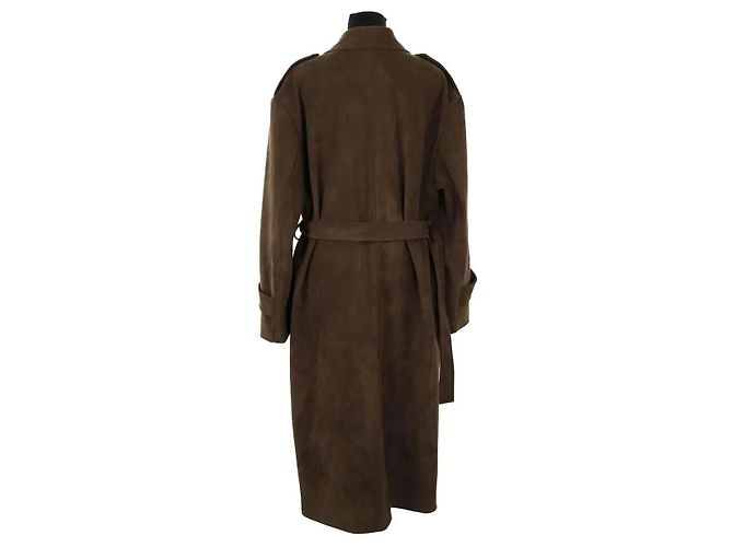 Autre Marque Gabardina marrón Castaño - vista 4