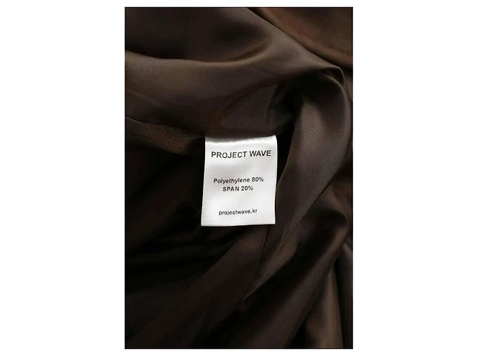 Autre Marque Gabardina marrón Castaño - vista 6
