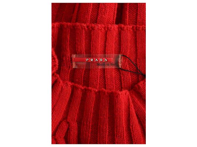 Prada Pulôver vermelho - vista 7