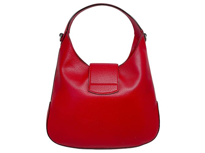 Borsa Dionysus in pelle rossa Gucci con giaguaro Rosso - vista 3