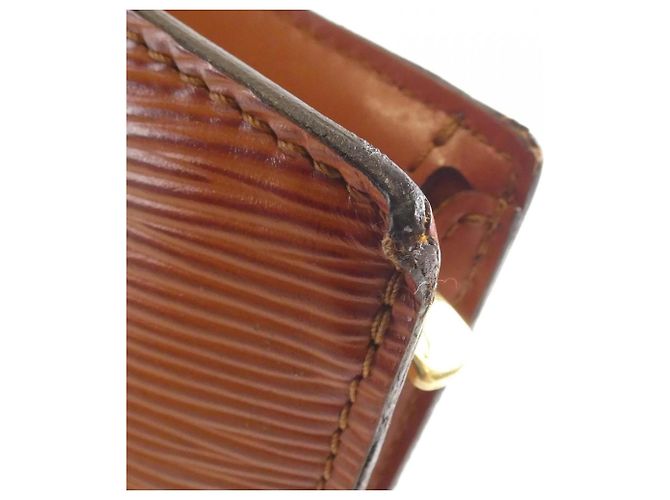 Borsa a mano Epi Saint-Jacques Louis Vuitton Marrone - vista 4