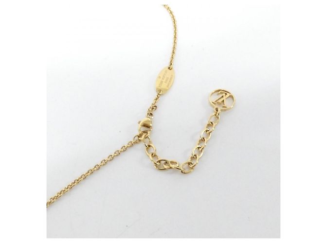 Collana Essenziale V Louis Vuitton D'oro - vista 4