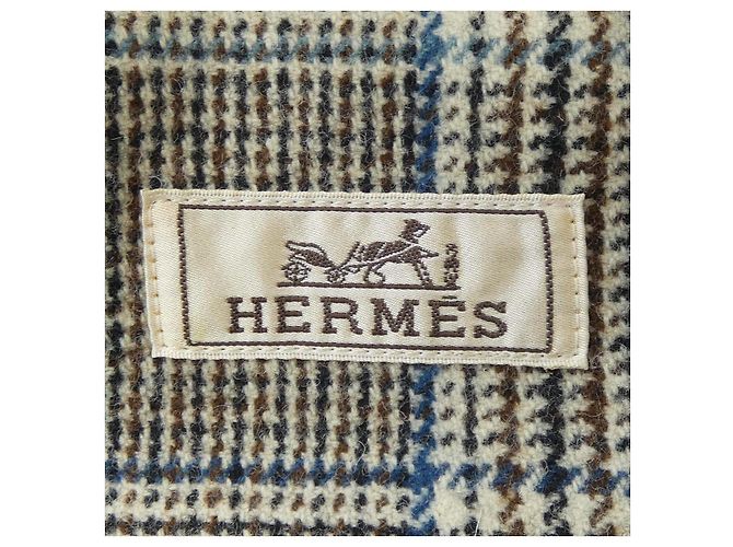 Giacca in Lana Hermès Marrone - vista 4