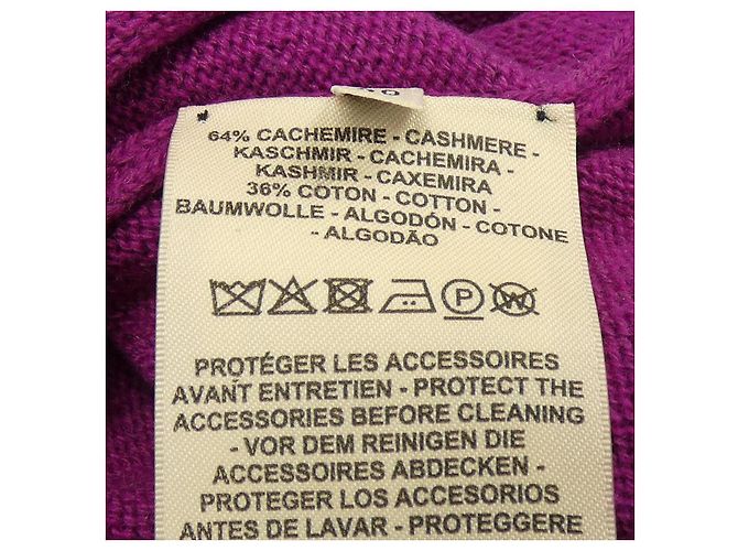 Hermès Cashmere Kleid Hermes 3E2505D1 40 Pink - Ansicht 3