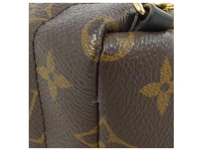 Zaino Mini Palm Springs Monogram Louis Vuitton Marrone - vista 3