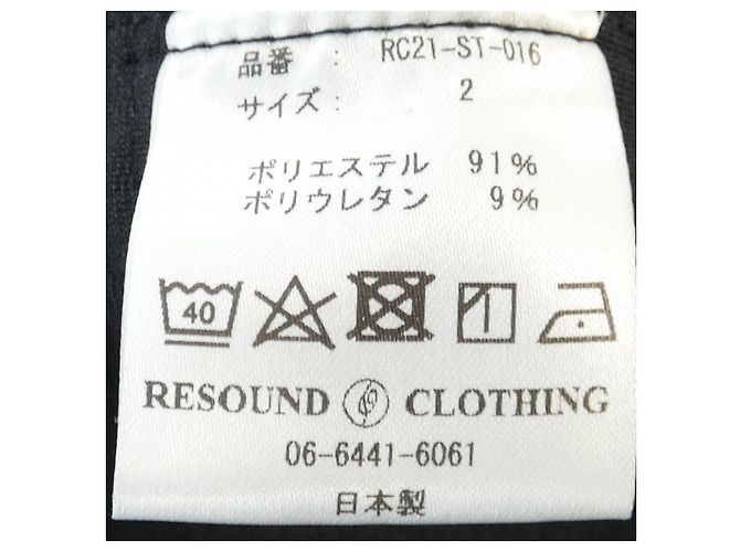Autre Marque Pantaloni RESOUND CLOTHING Nero - vista 3