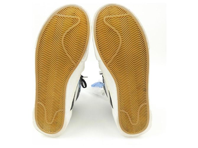 Sneakers Nike Sacai Nero Bianco Blu - vista 4
